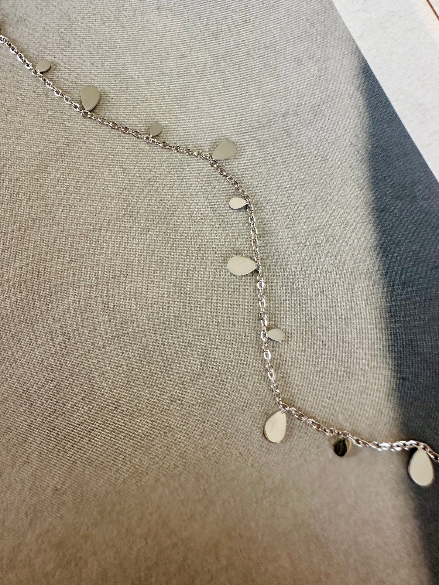 Pulsera LAGRIMA Plateada