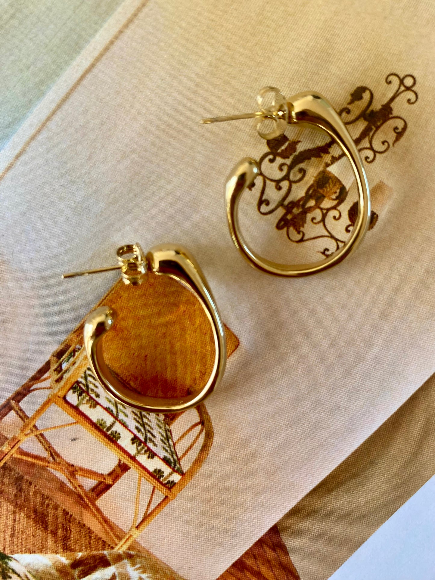 Pendientes ZEN Dorado