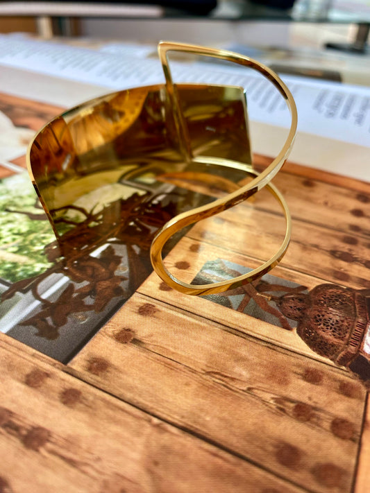 Brazalete MINIMAL Dorado