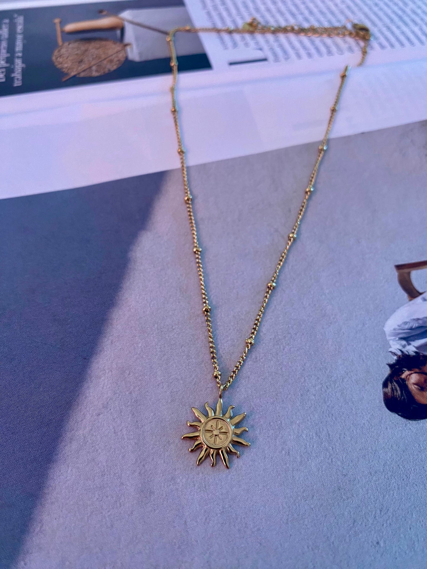 Collar SUN Dorado