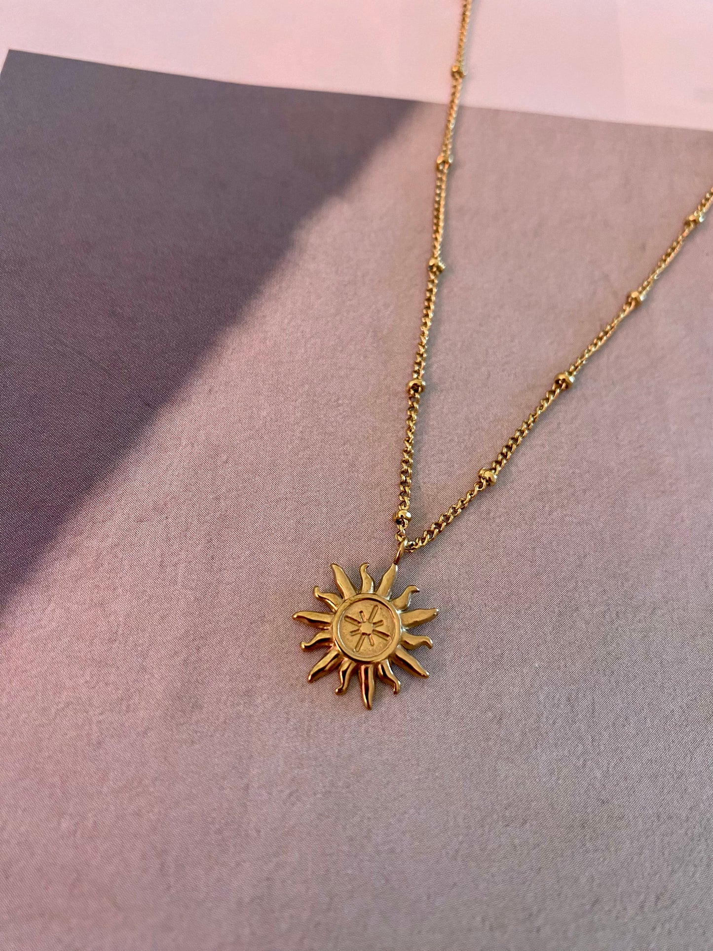 Collar SUN Dorado
