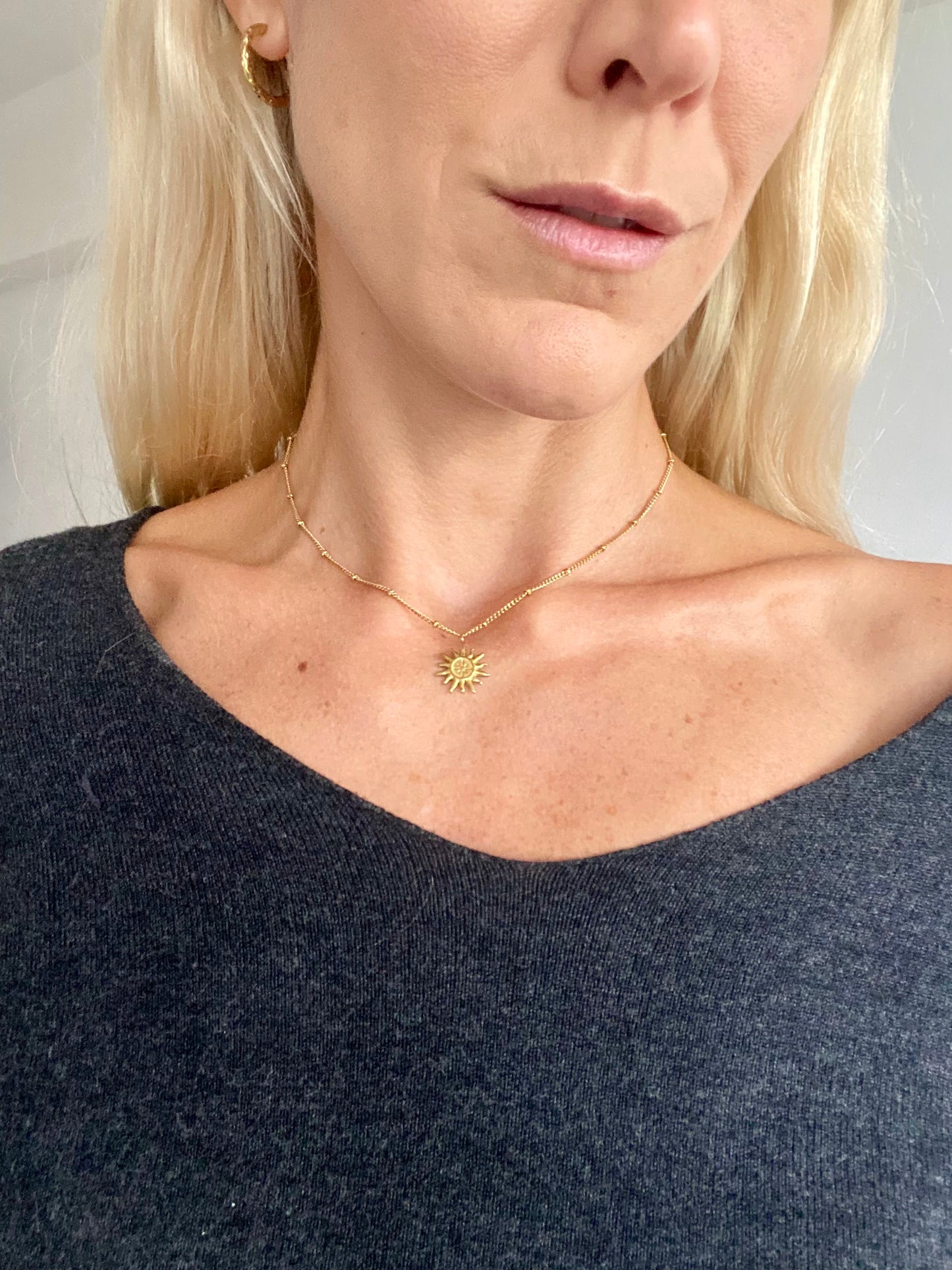 Collar SUN Dorado