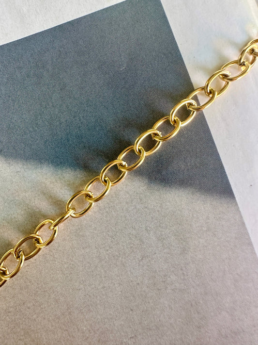 Pulsera ESLABONES Dorado