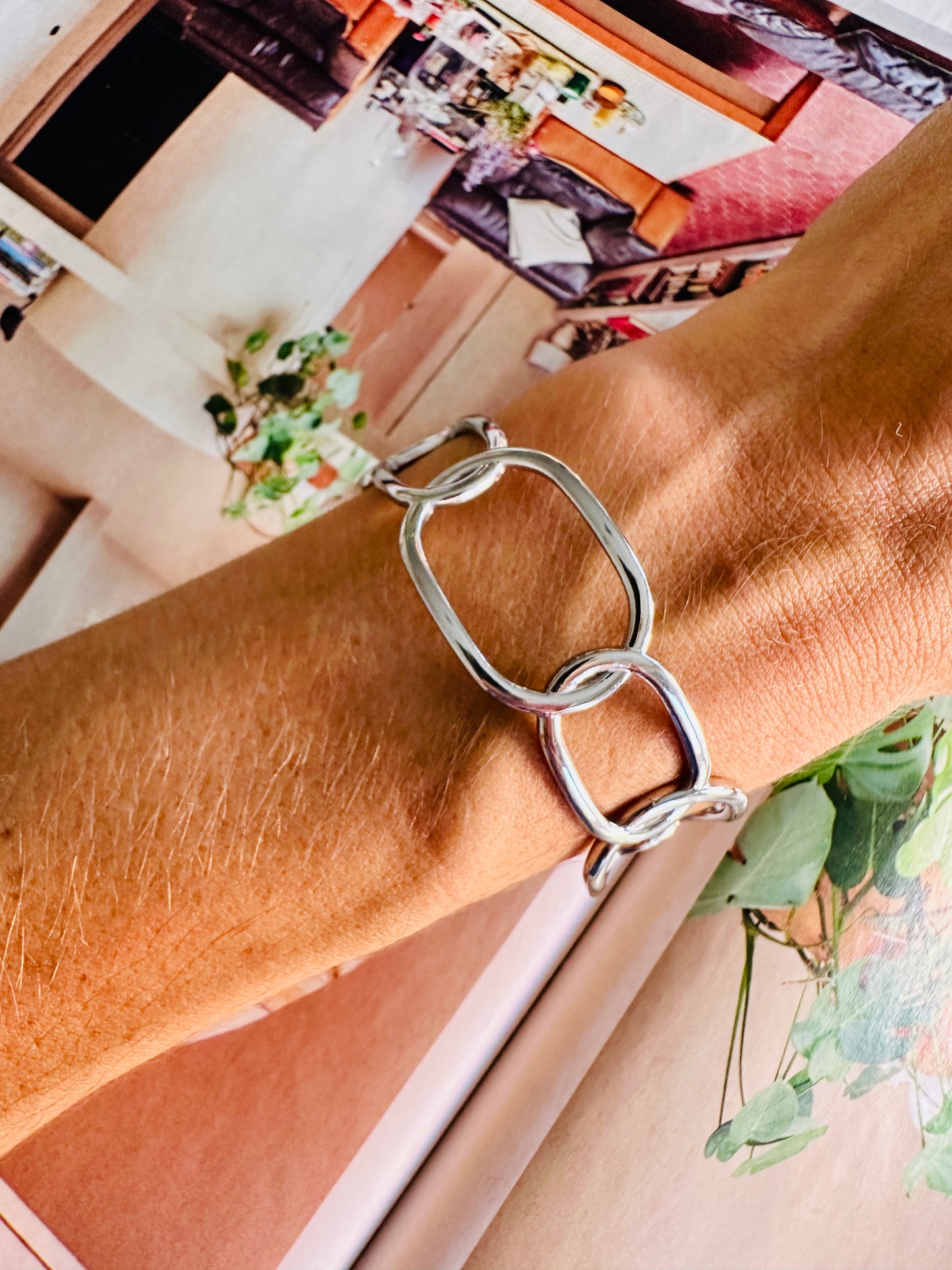 Brazalete FEY Plateado