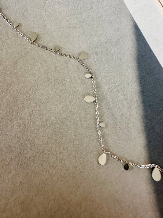 Pulsera LAGRIMA Plateada