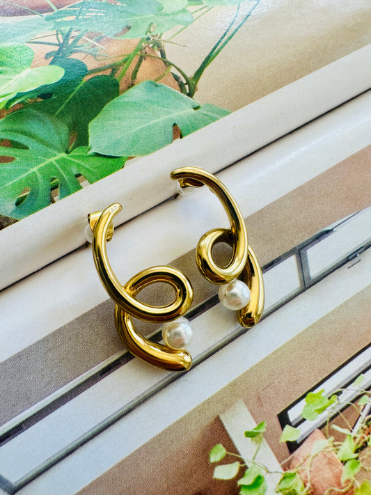 Pendientes RIZO Dorado