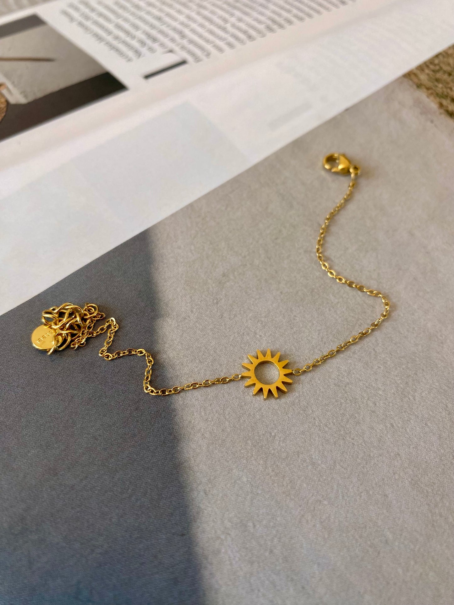 Pulsera SOL Dorado