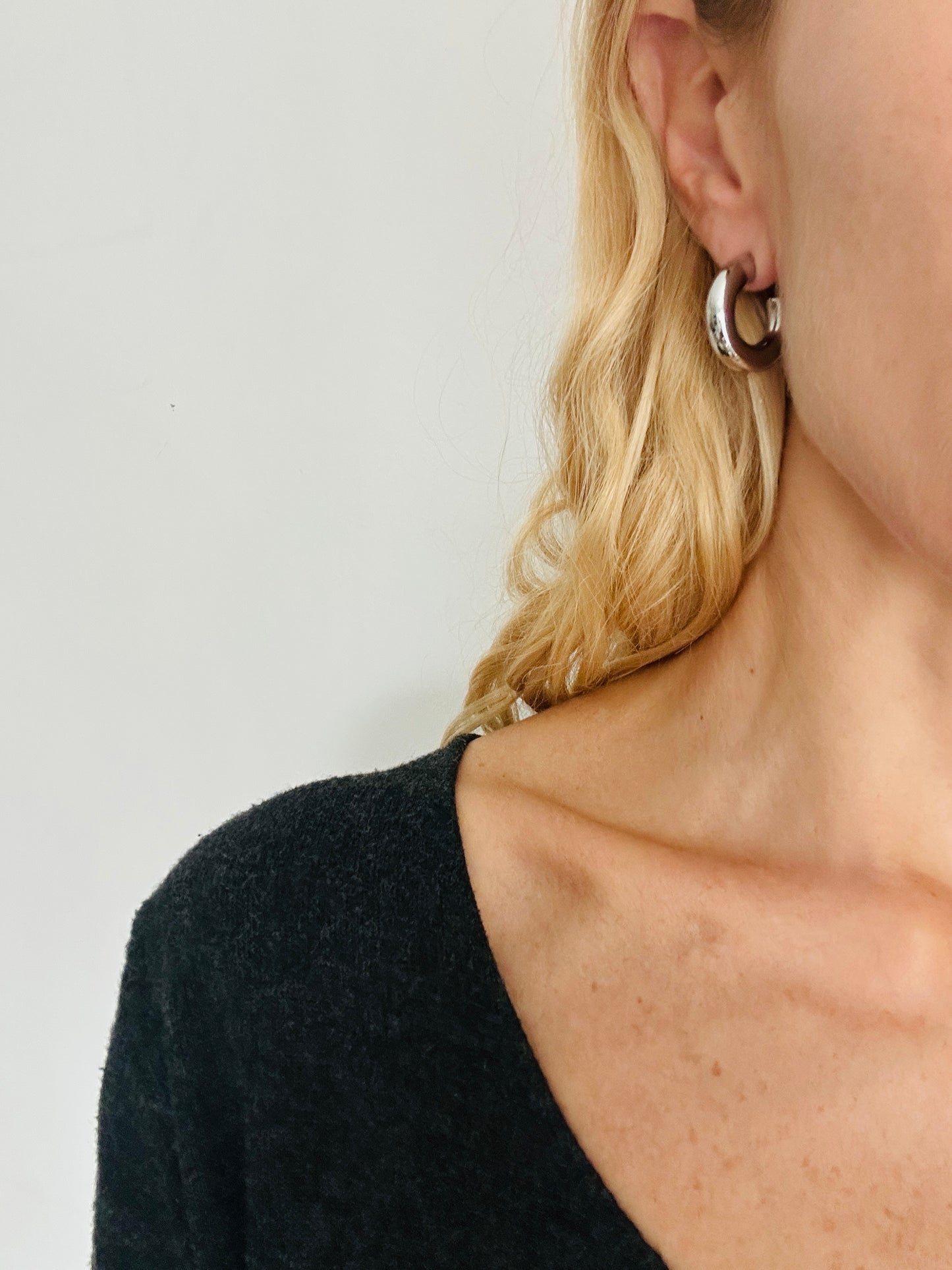 Pendientes COCA Plateado