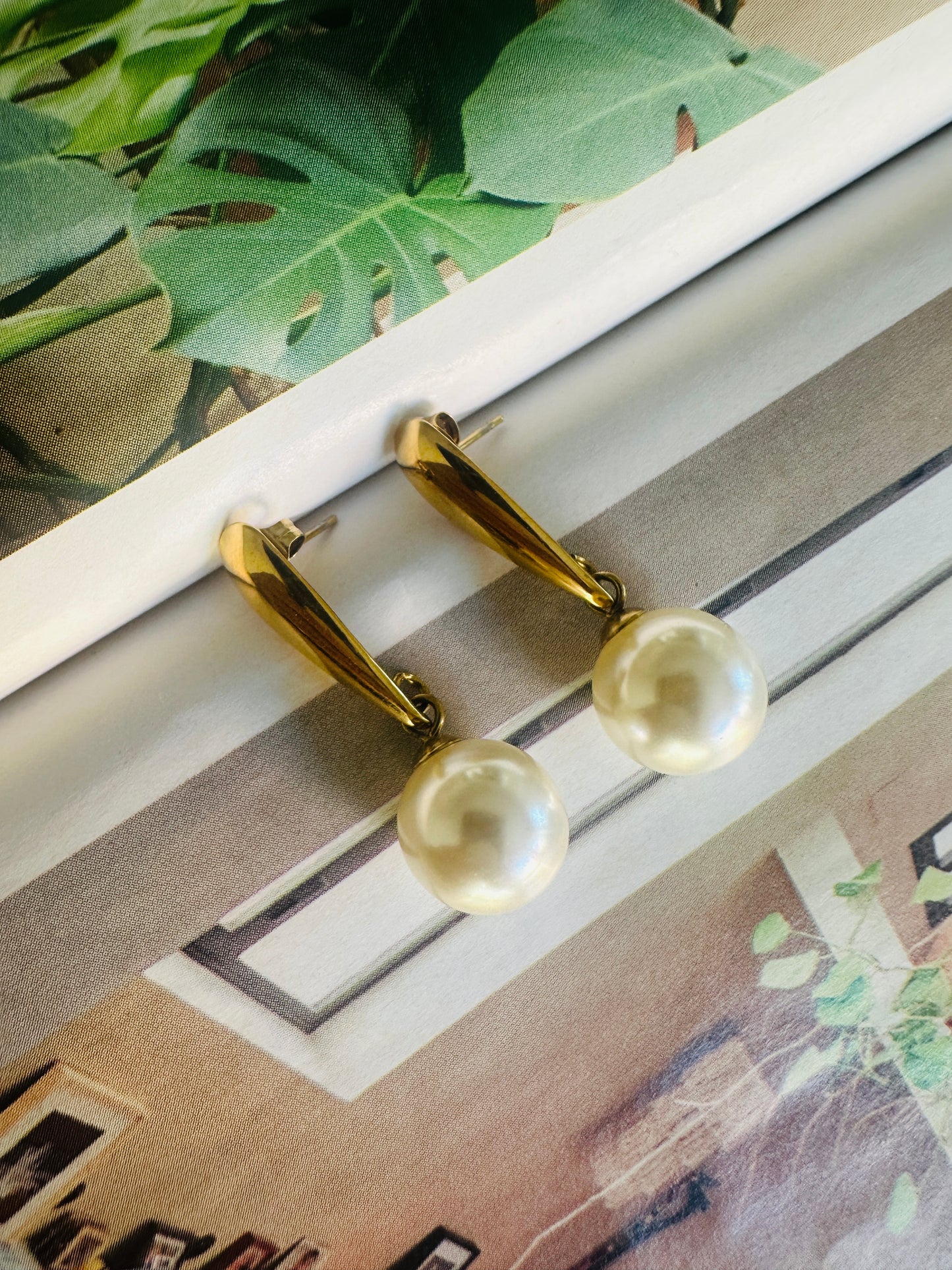 Pendientes NEREA Dorado