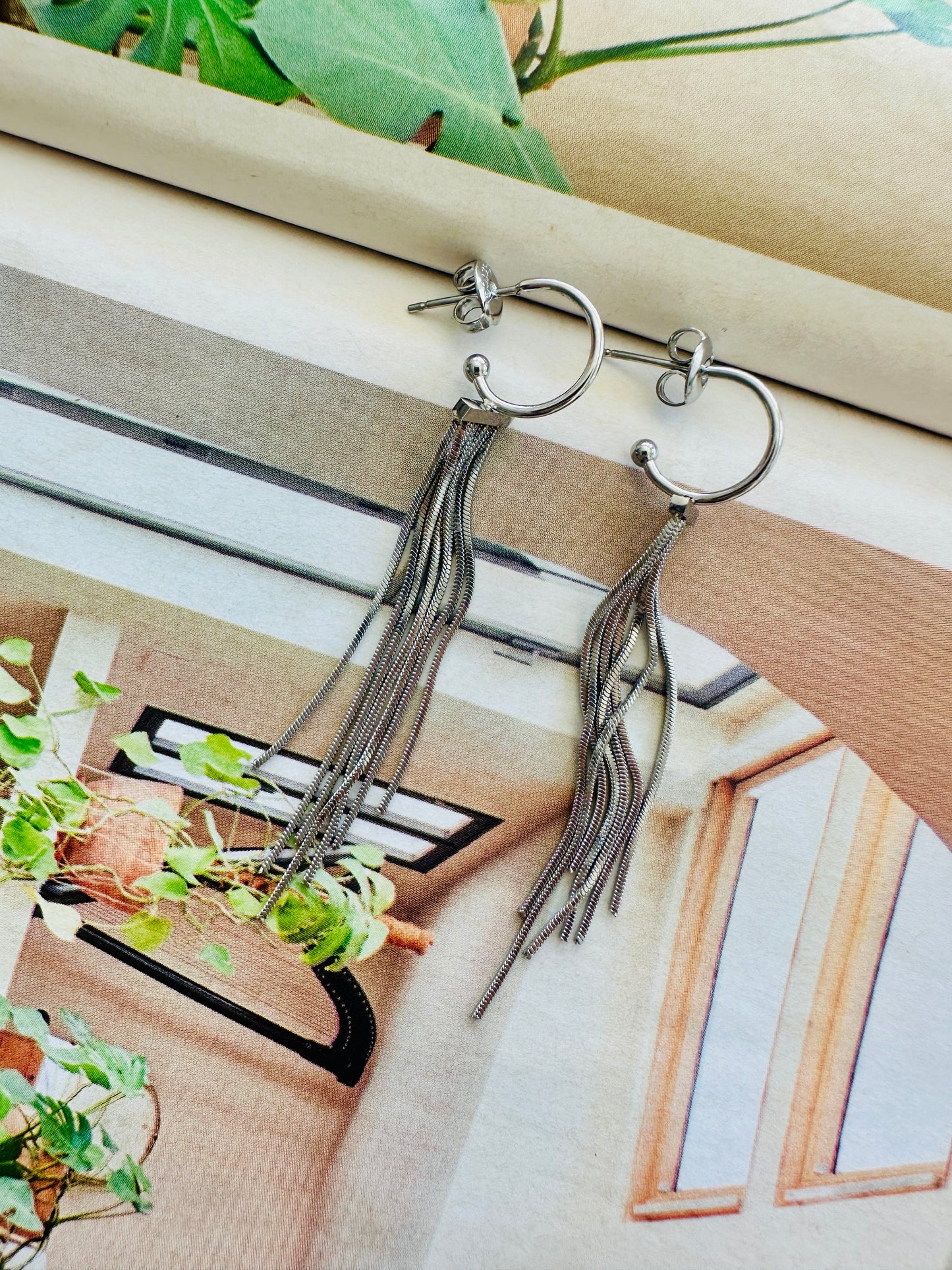 Pendientes LUZ Plateado