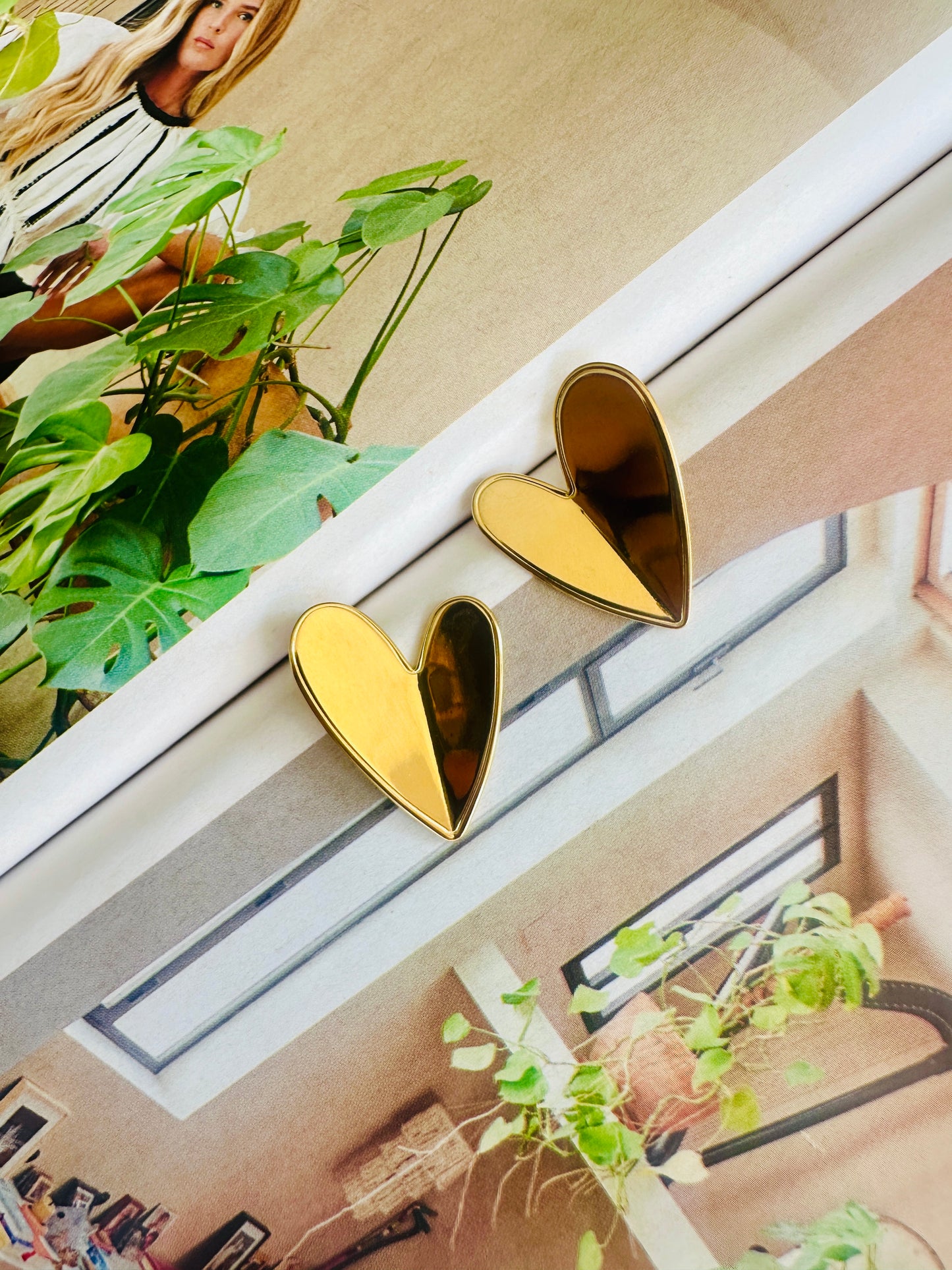 Pendientes CUORE Dorado