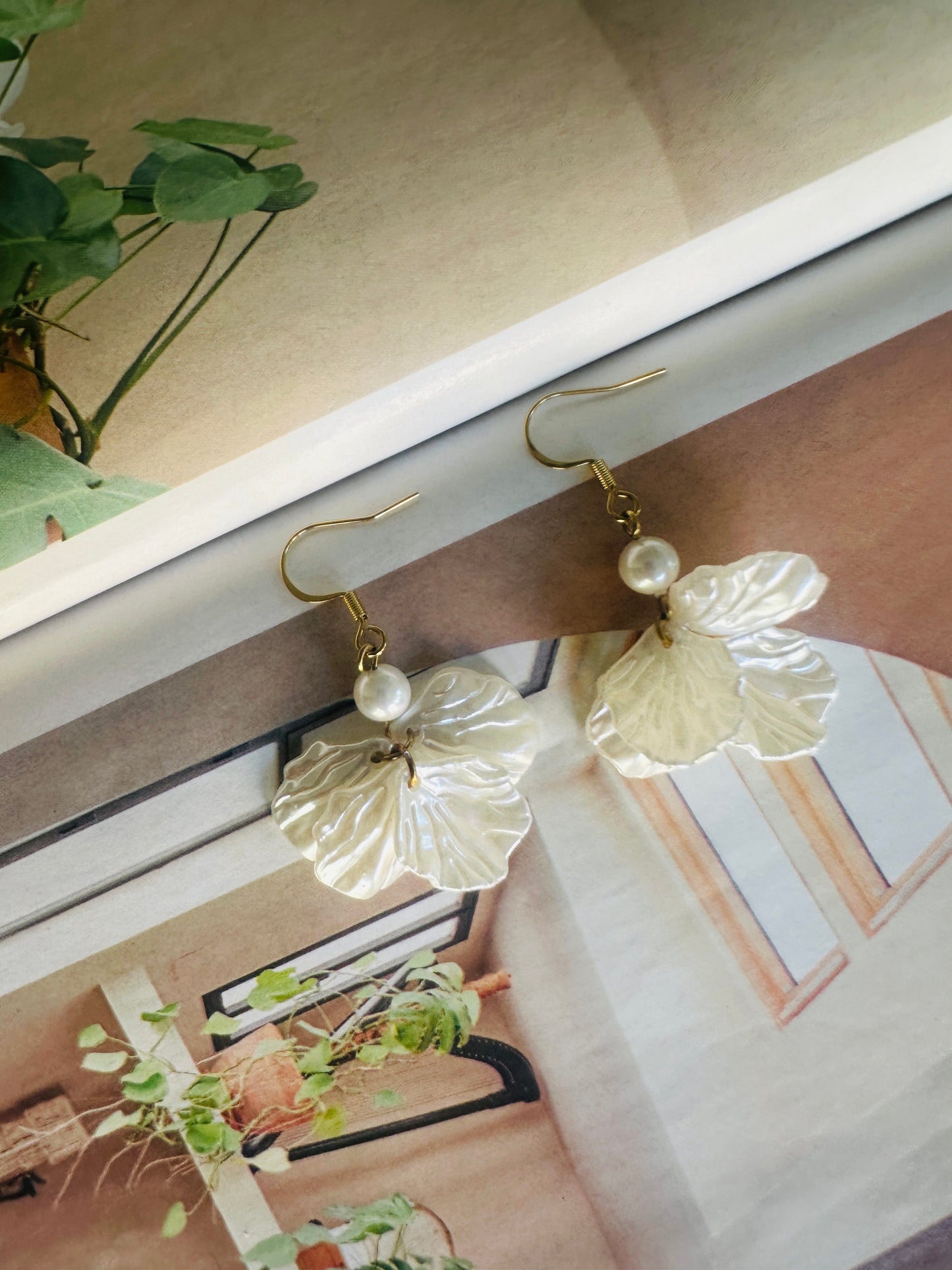 Pendientes NÁCAR Perla