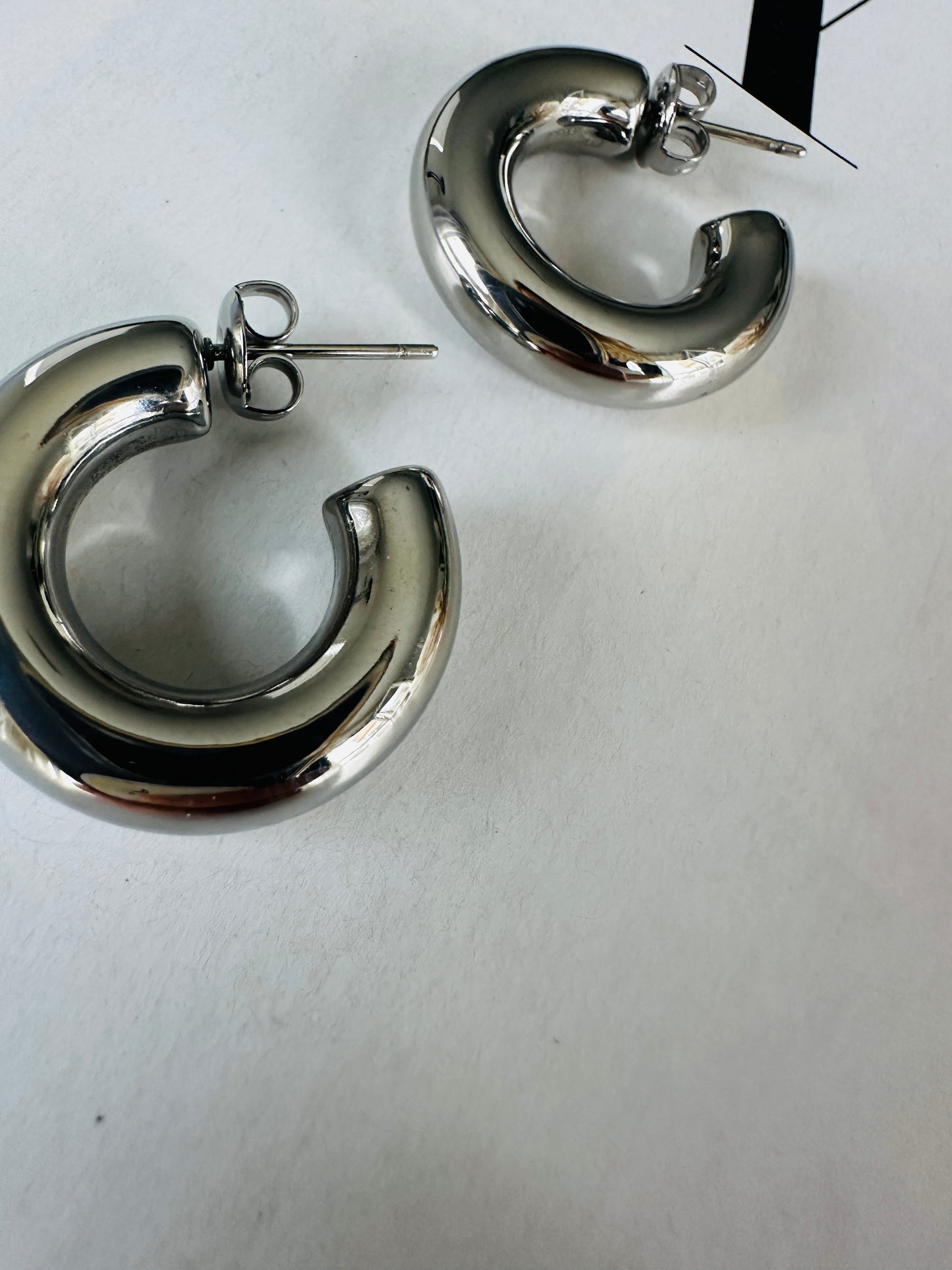 Pendientes COCA Plateado