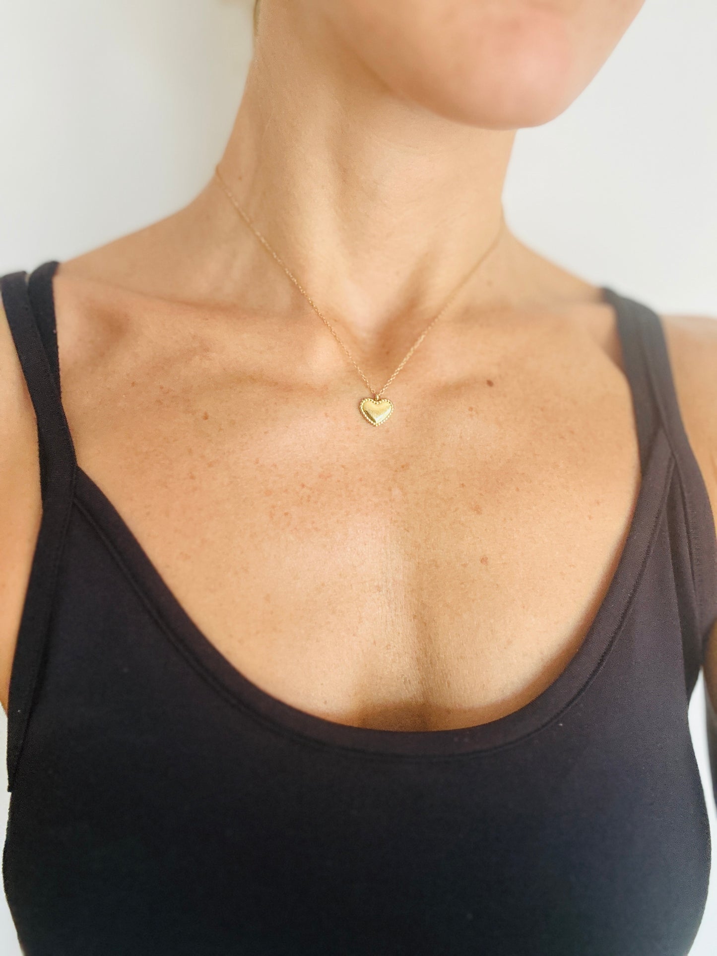 Collar Corazón Dorado