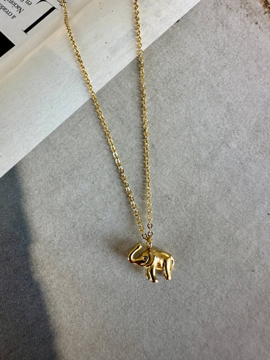 Collar ELEFANTE Dorado