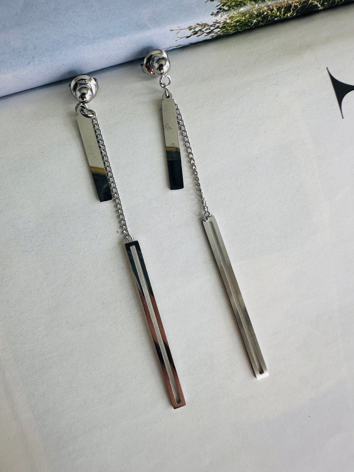 Pendientes LIMA Plateado