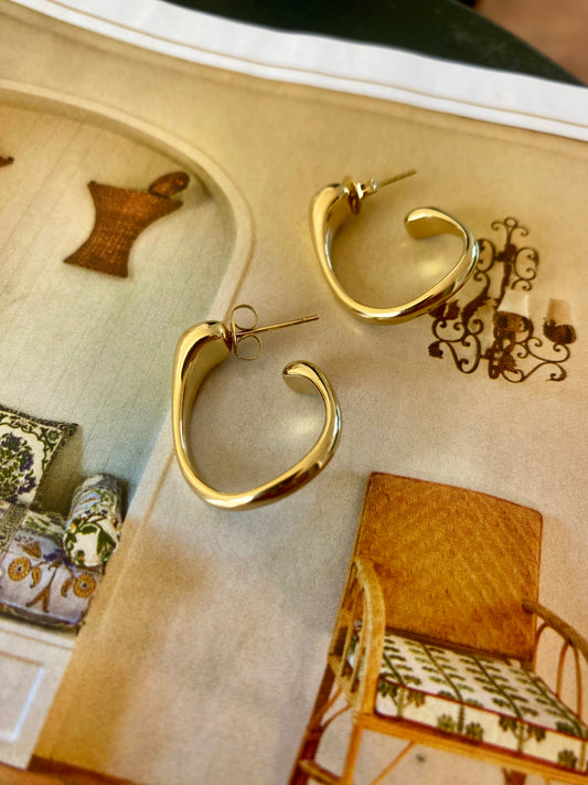 Pendientes ZEN Dorado