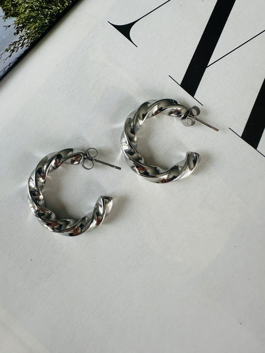 Pendientes AURA Plateado