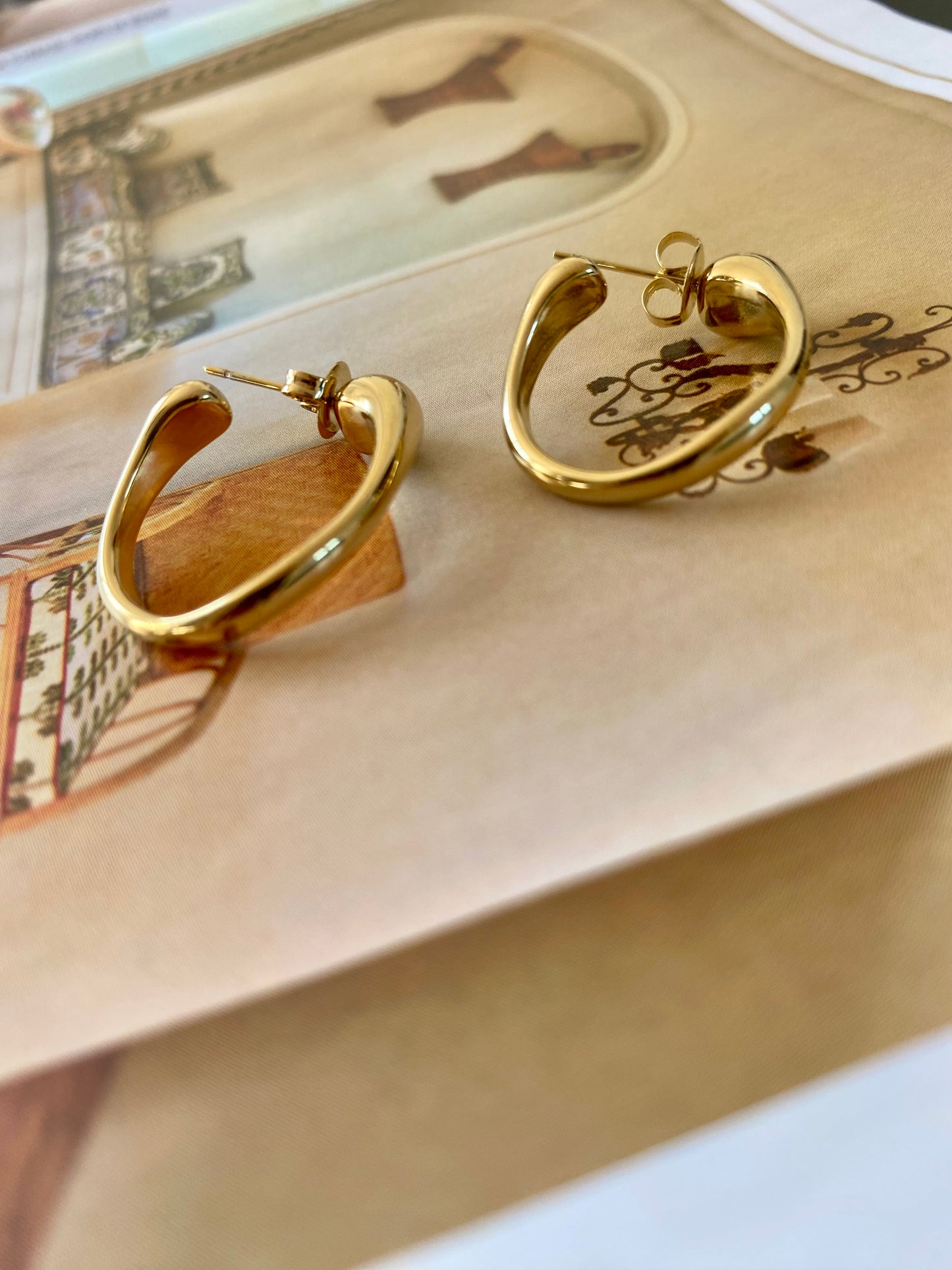 Pendientes ZEN Dorado