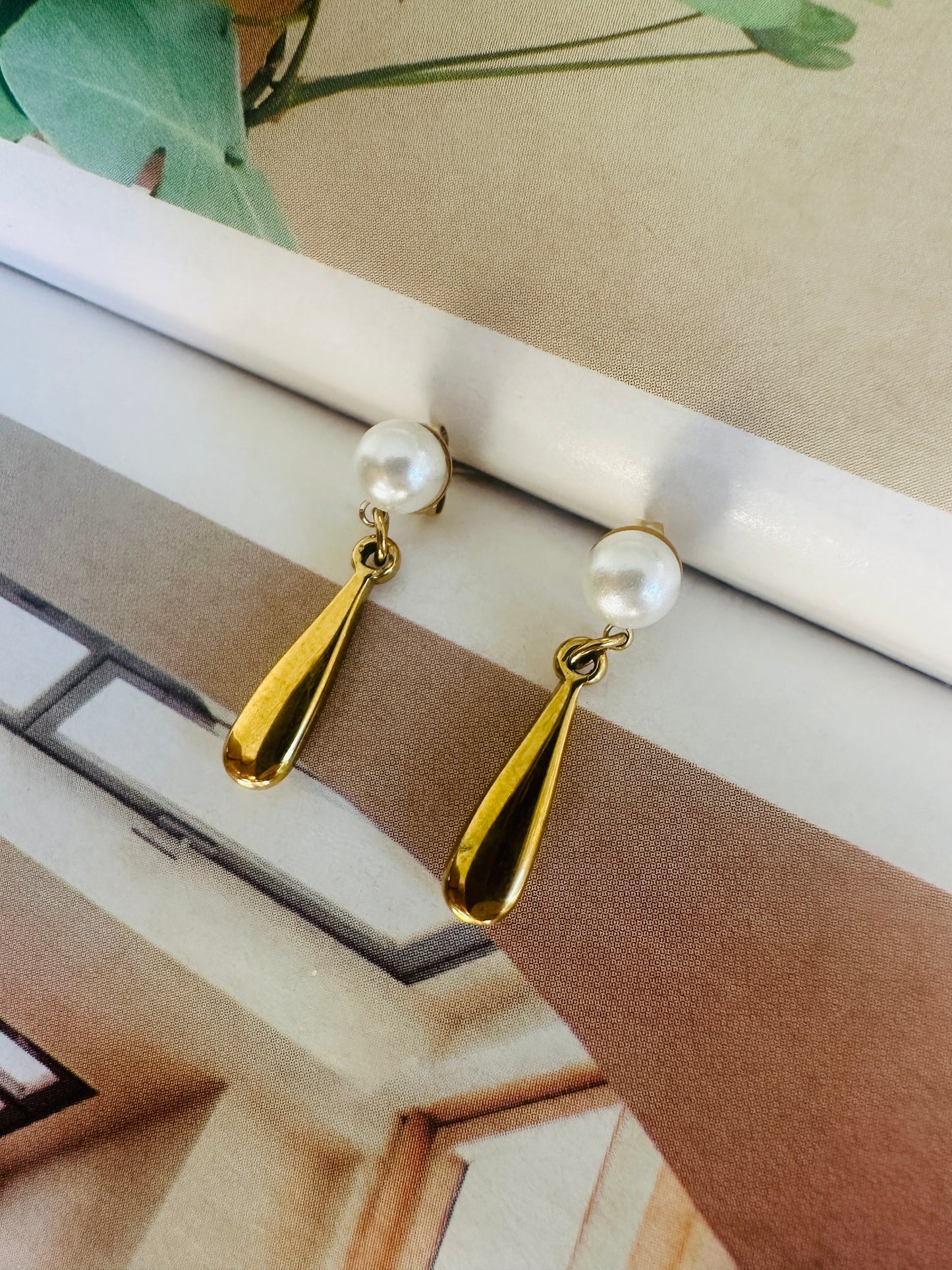 Pendientes NINA Dorado