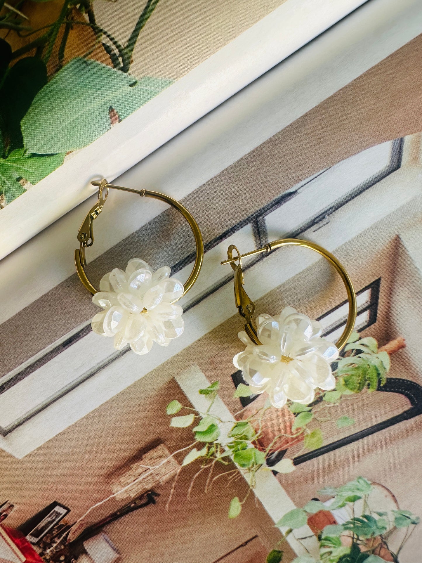Pendientes NÁCAR Perlas