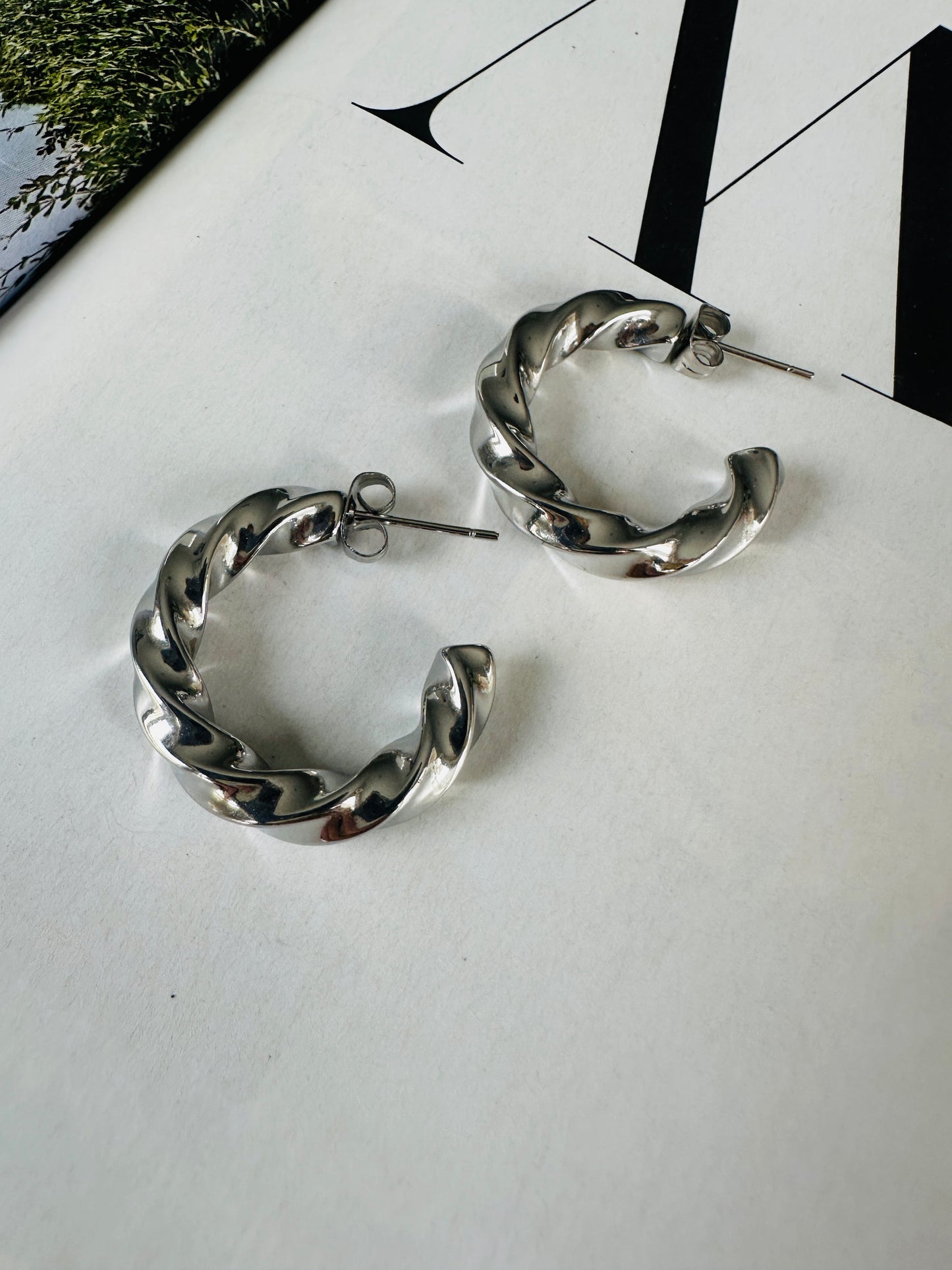 Pendientes AURA Plateado