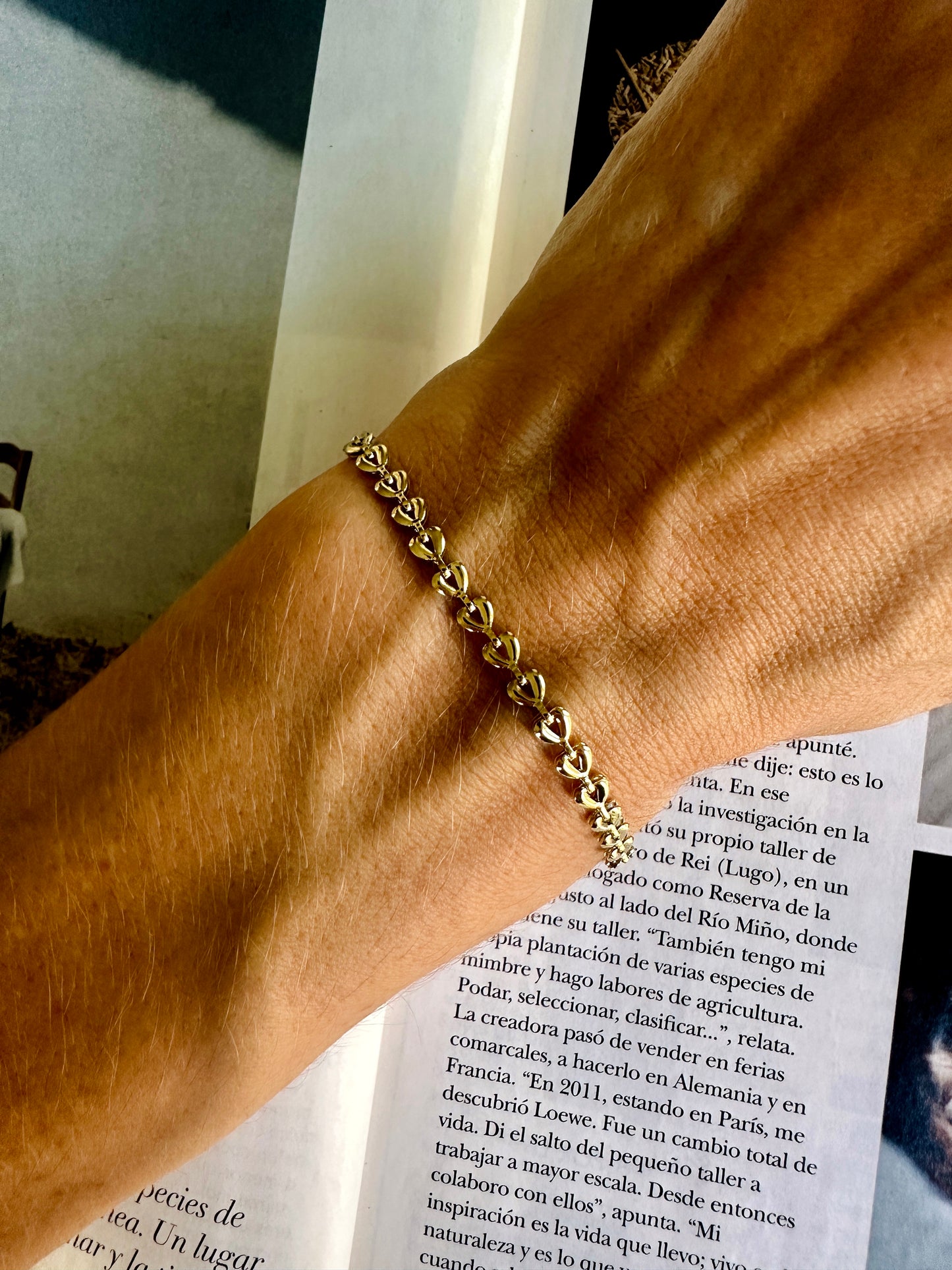 Pulsera PICAS Dorado