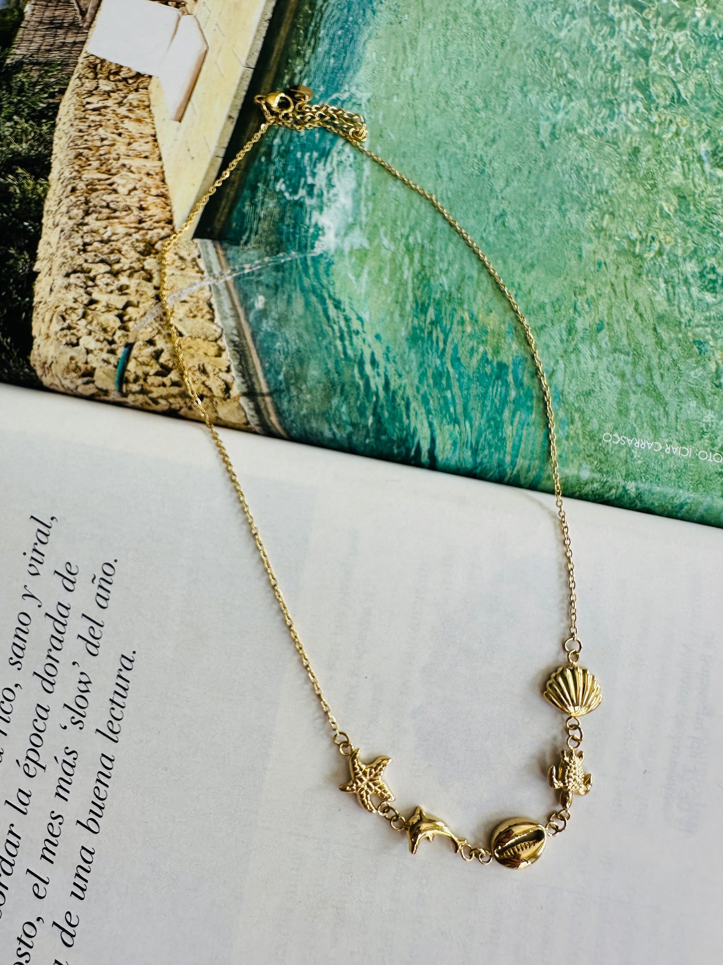 Collar Marino Dorado