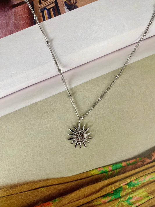 Collar SUN Plateado