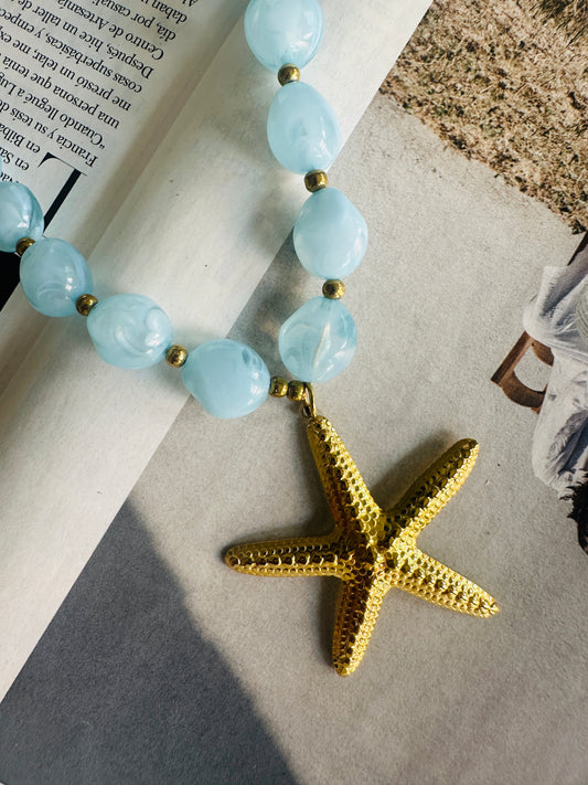 Collar Estrella y Piedras