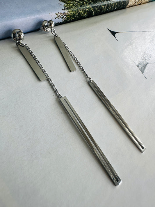 Pendientes LIMA Plateado