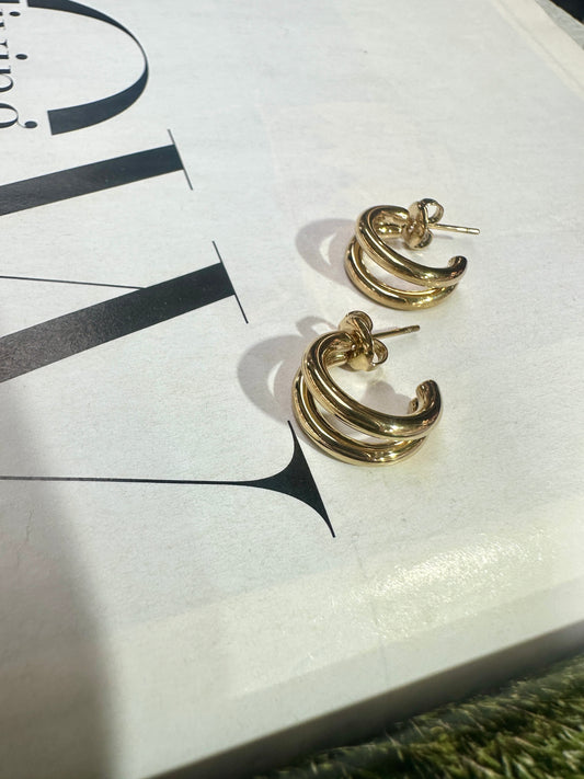 Pendientes DOS Dorado