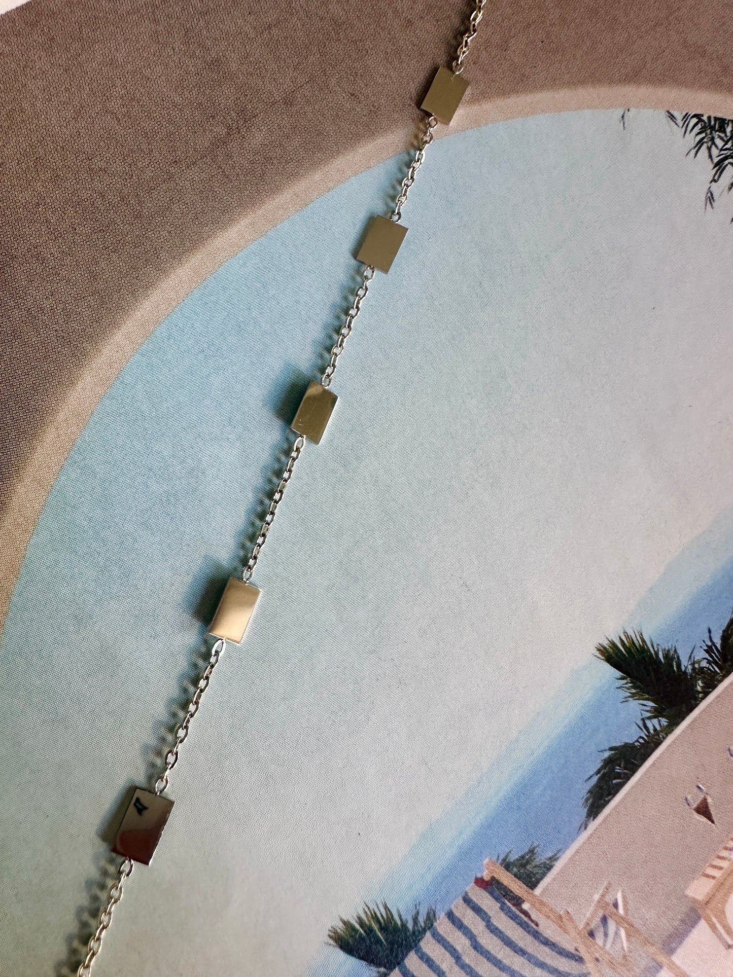 Pulsera CUBO Plateada