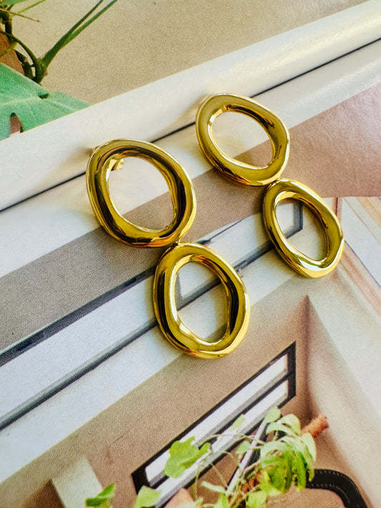 Pendientes URBAN Dorado