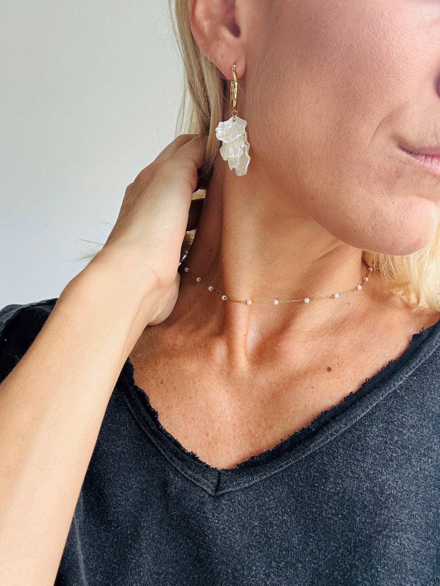 Pendientes NÁCAR Aro