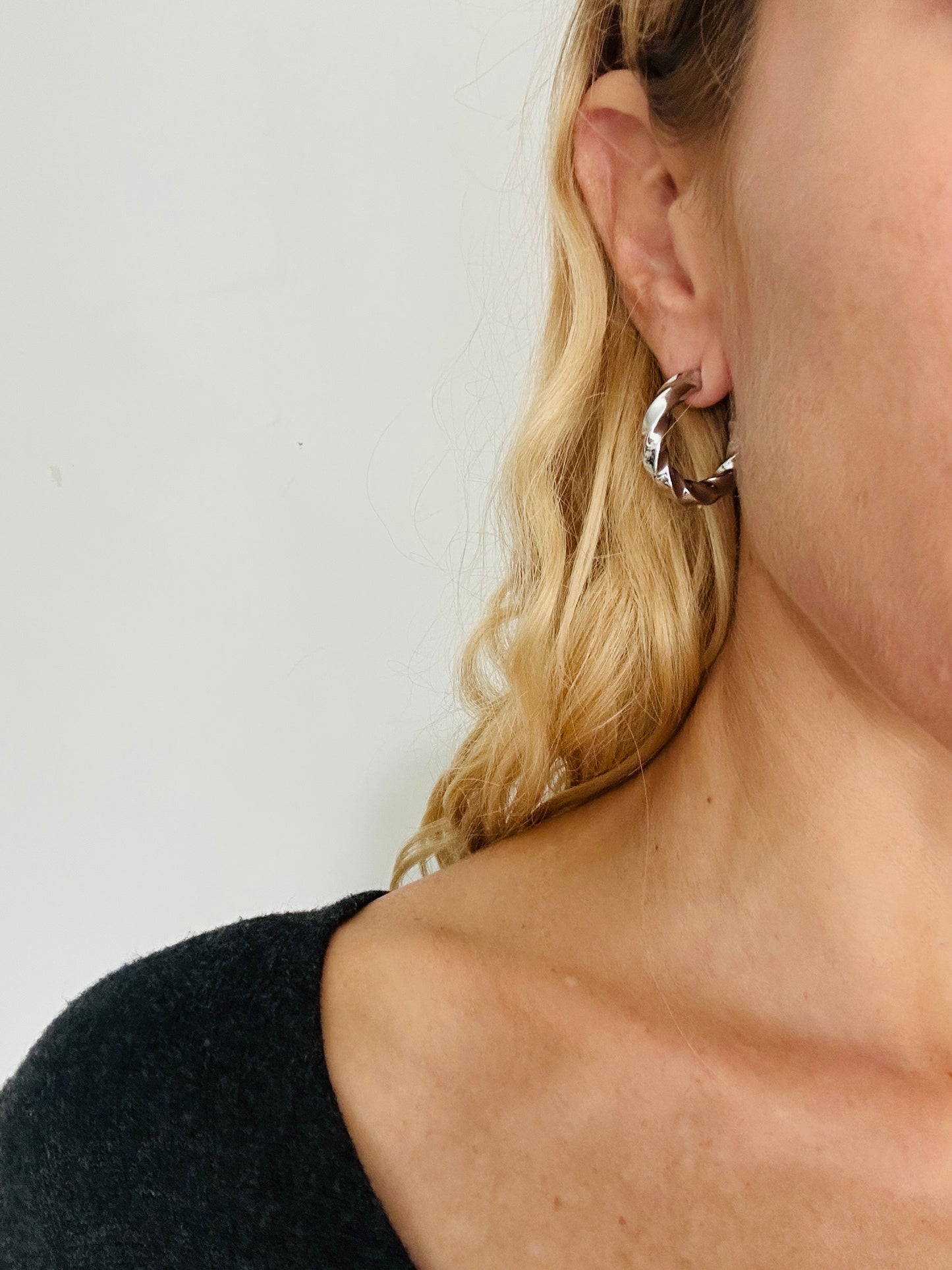 Pendientes AURA Plateado