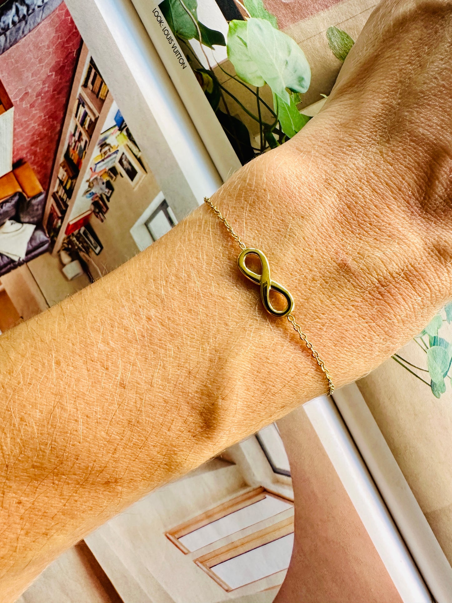 Pulsera INFINITO Dorado