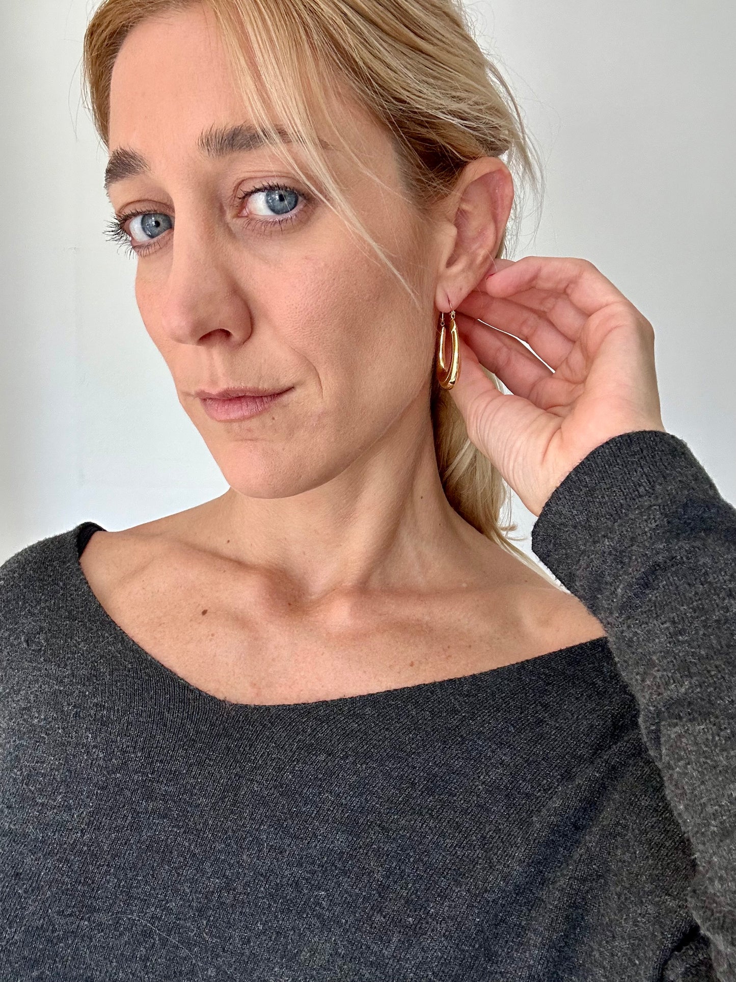 Pendientes ALUNA Dorado