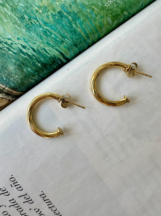 Pendientes PURE Dorado
