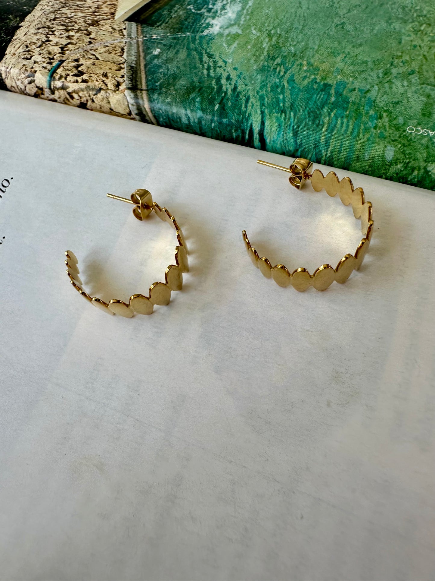 Pendientes INARA Dorado