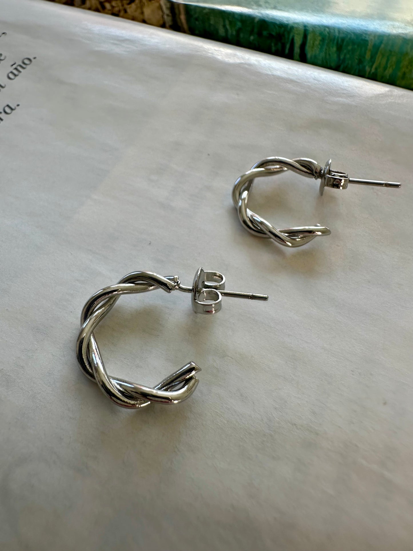 Pendientes ESPIRAL Plateado