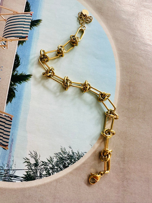 Pulsera POWER Dorado