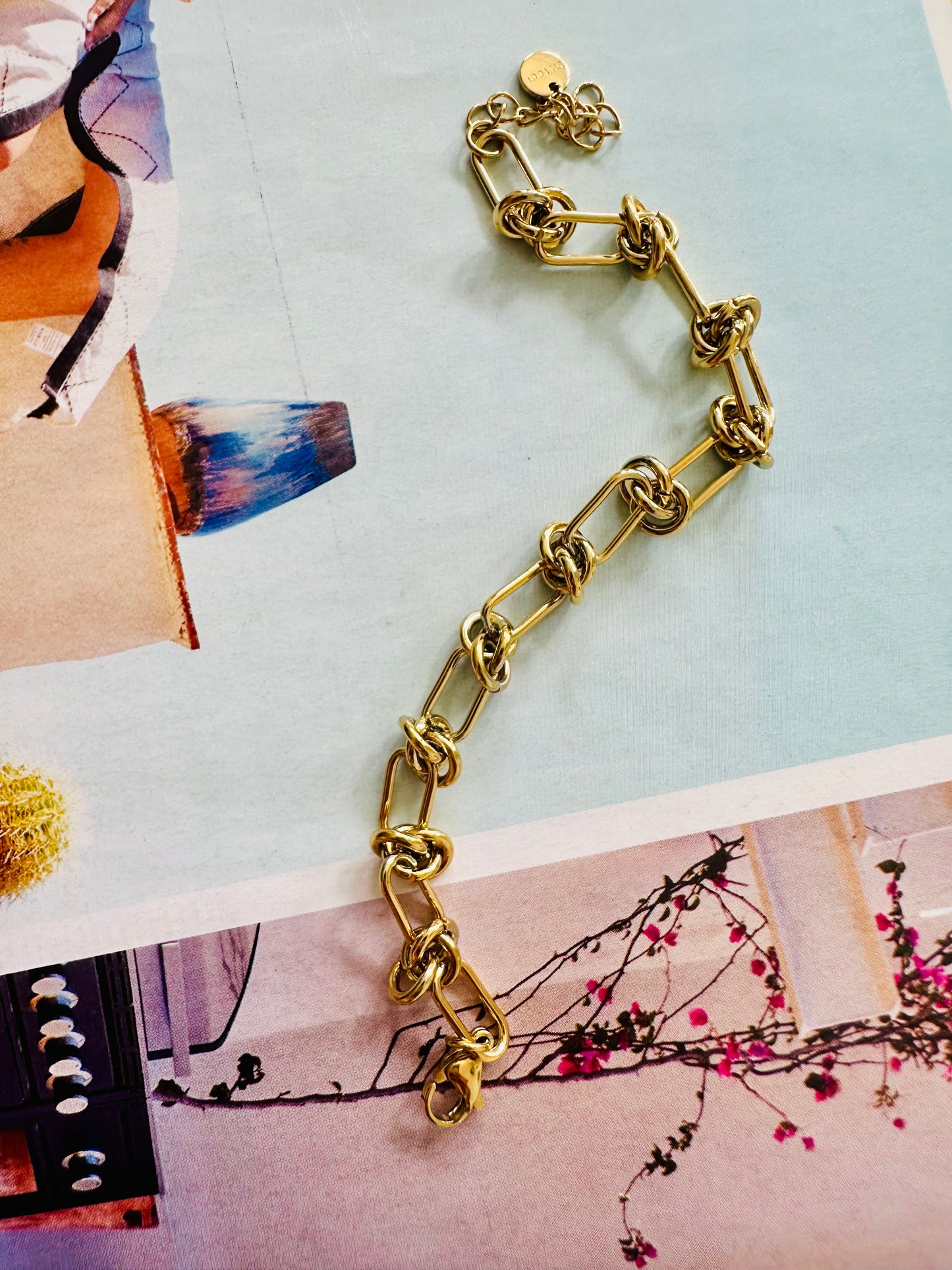 Pulsera POWER Dorado