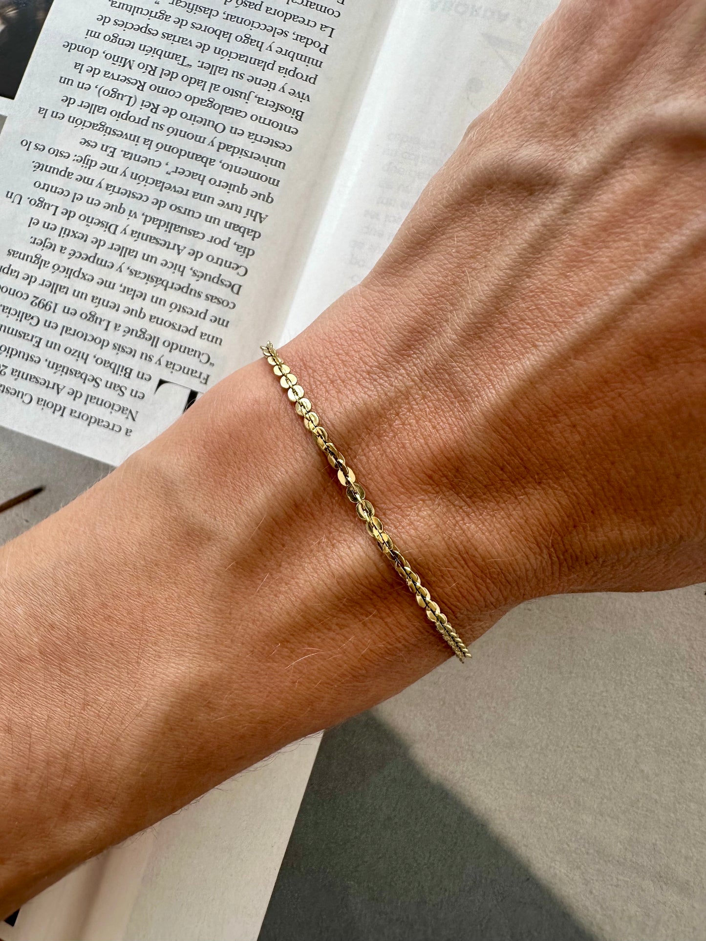 Pulsera NURA Dorado