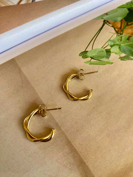 Pendientes ESPIRAL Dorado