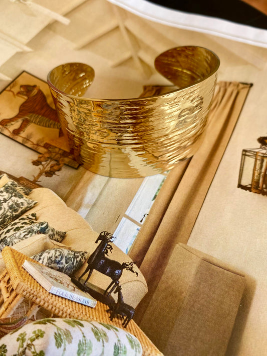 Brazalete OLYMPE Dorado