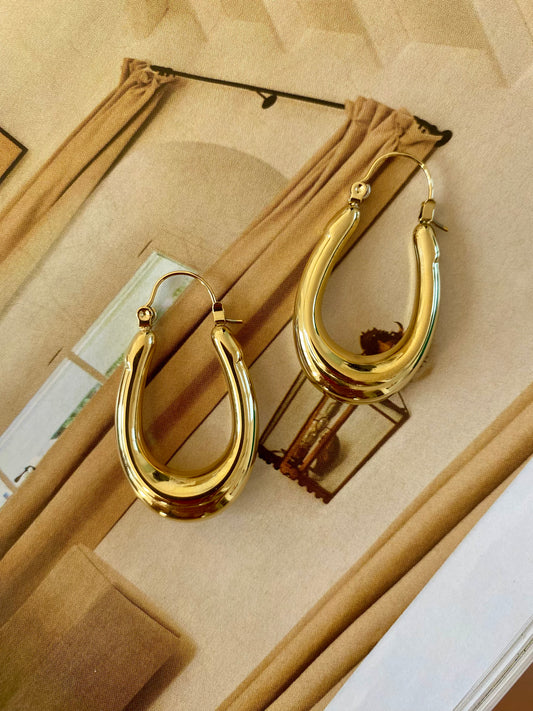 Pendientes DALIA Dorado