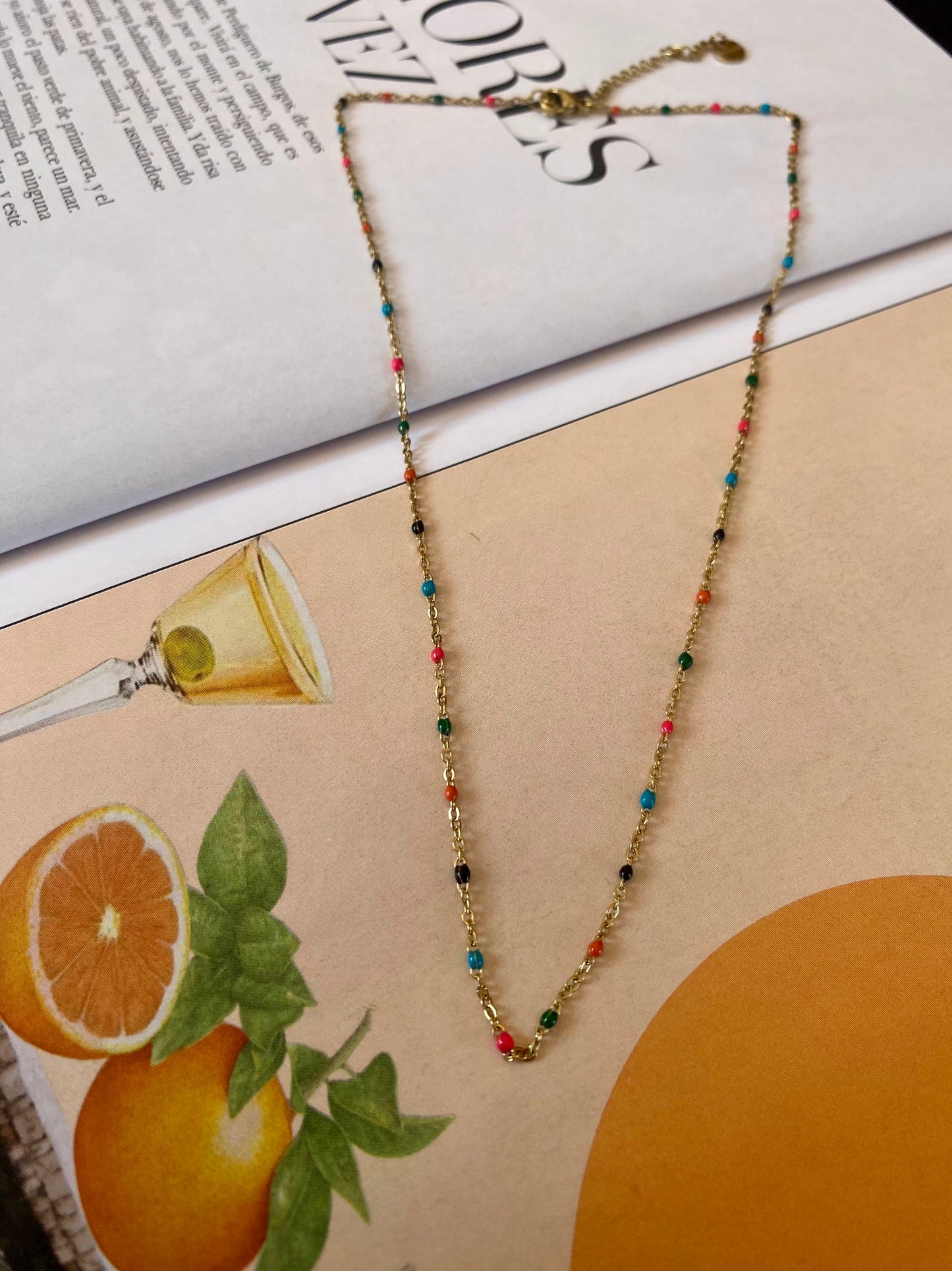 Collar BRISA Colores Dorado