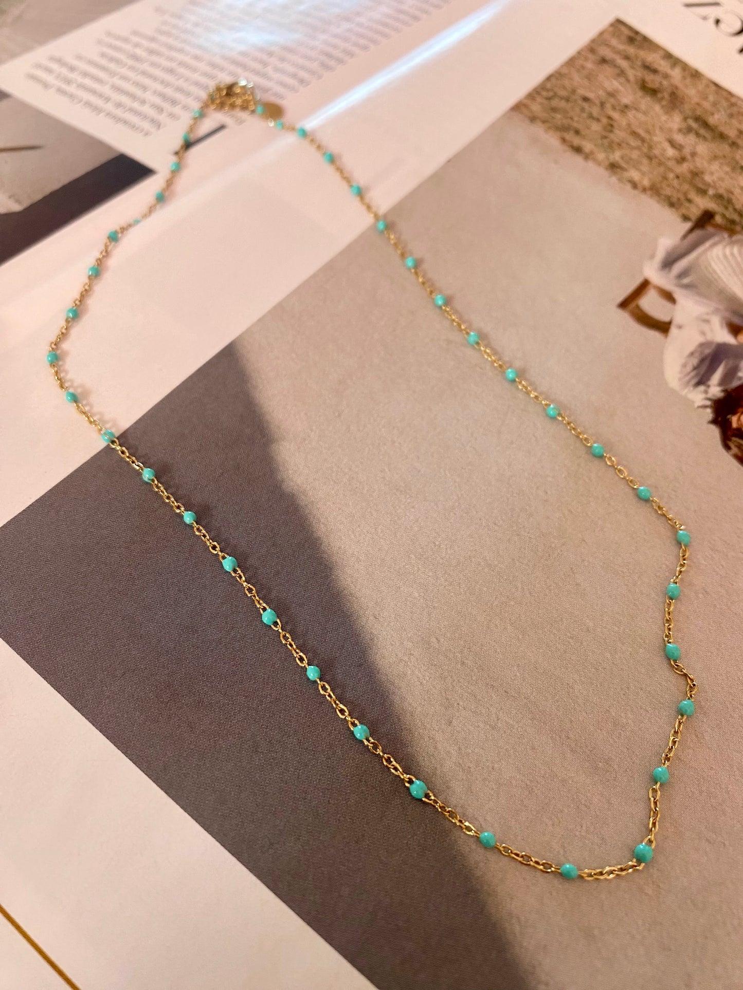 Collar BRISA Azul claro