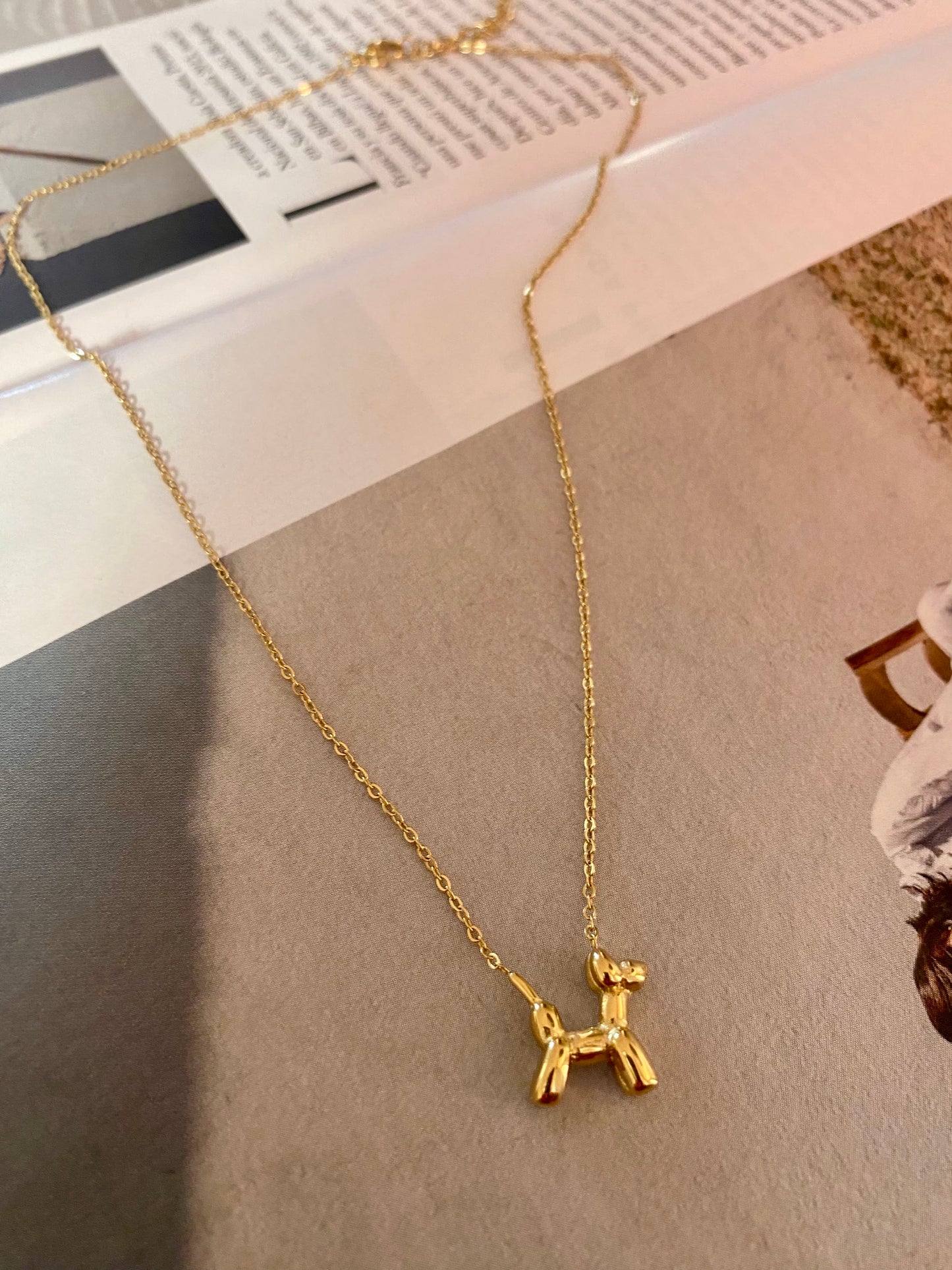 Collar DOG Dorado